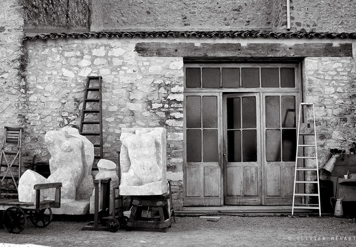 Les décors de "Le Tombeau d'Hélios"