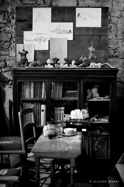 Les décors de "Le Tombeau d'Hélios"