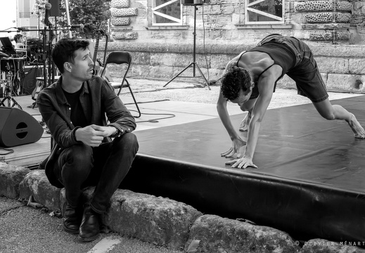 Lola Kervroëdan et Martin Mey