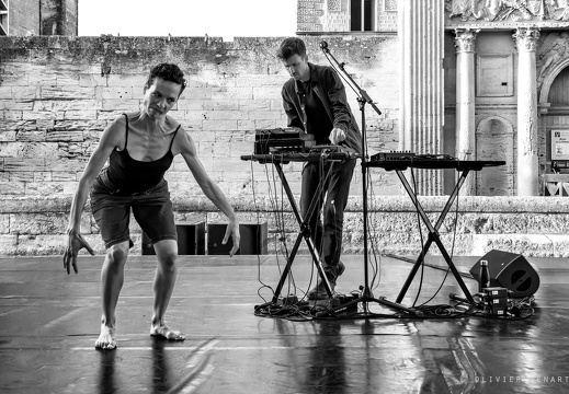 Lola Kervroëdan et Martin Mey