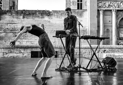 Lola Kervroëdan et Martin Mey