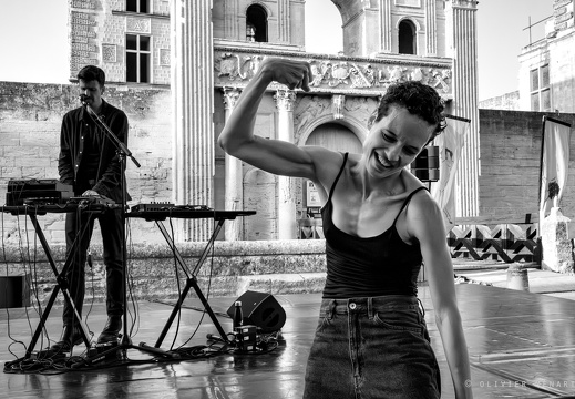 Lola Kervroëdan et Martin Mey