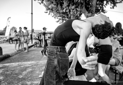 Lola Kervroëdan et Martin Mey